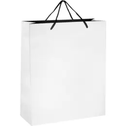Altitude Dazzle Maxi Paper Gift Bag Solid White Unbranded